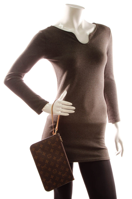 Neverfull Pouch Wristlet - Monogram