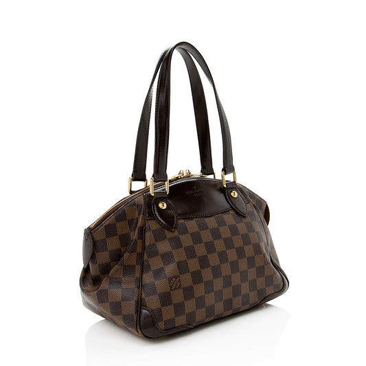 Louis Vuitton Damier Ebene Verona PM Shoulder Bag (SHF-15080)