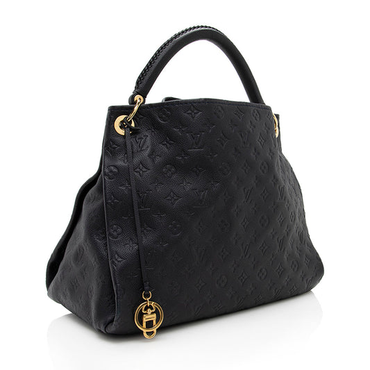 Louis Vuitton Monogram Empreinte Artsy MM Shoulder Bag (SHF-18414)