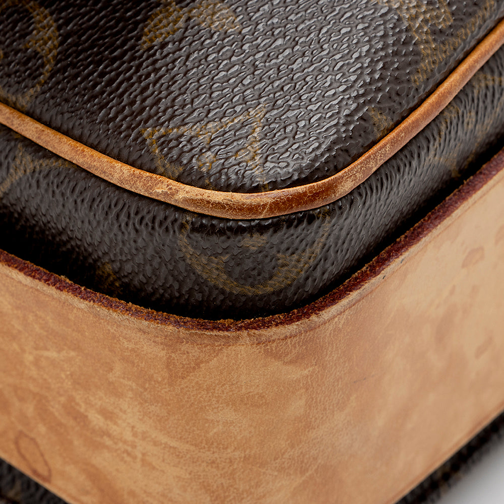 Louis Vuitton Vintage Monogram Canvas Cartouchiere GM Shoulder Bag - FINAL SALE (SHF-16651)