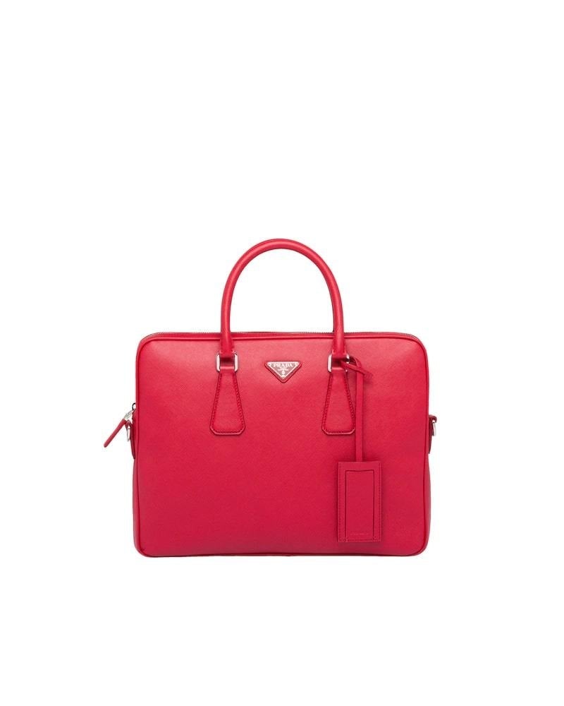 Prada Saffiano Leather Work Bag