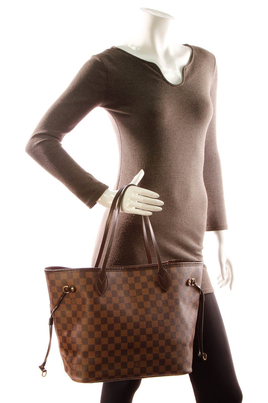 Neverfull MM Tote Bag - Damier Ebene