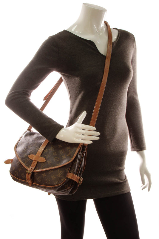 Vintage Saumur 30 Bag - Monogram