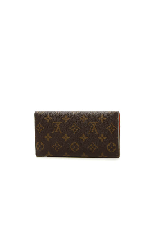 Josephine Wallet - Monogram/Orange