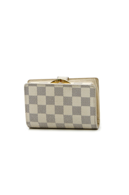 Portefeuille Viennoise French Wallet - Damier Azur