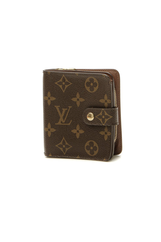 Compact Zip Wallet - Monogram