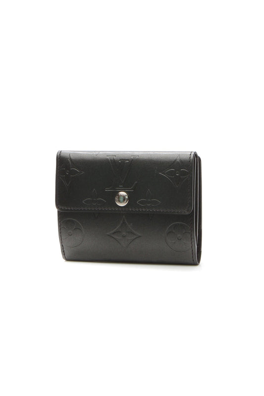 Monogram Mat Ludlow Compact Wallet - Charcoal