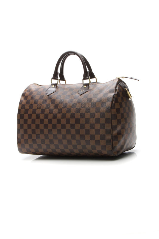Speedy 35 Bag - Damier Ebene