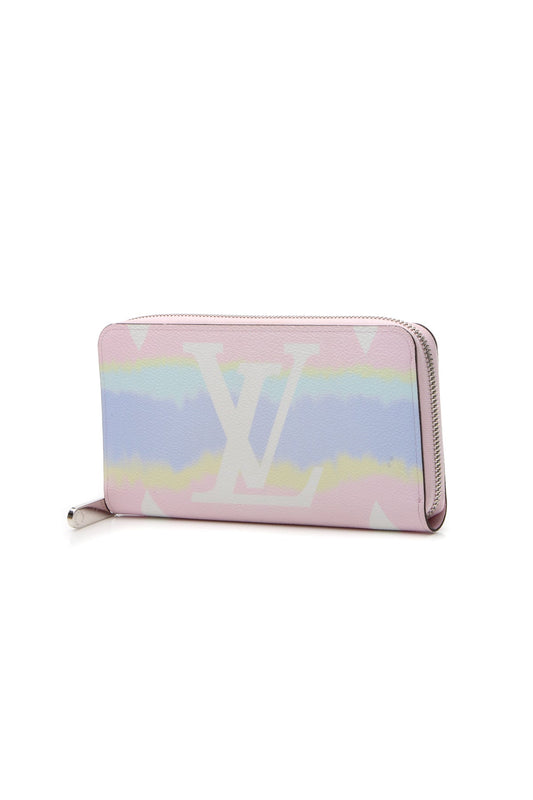 Escale Zippy Wallet - Pastel Multicolor Monogram