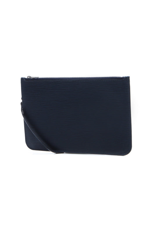 Epi Neverfull Pouch Wristlet - Indigo