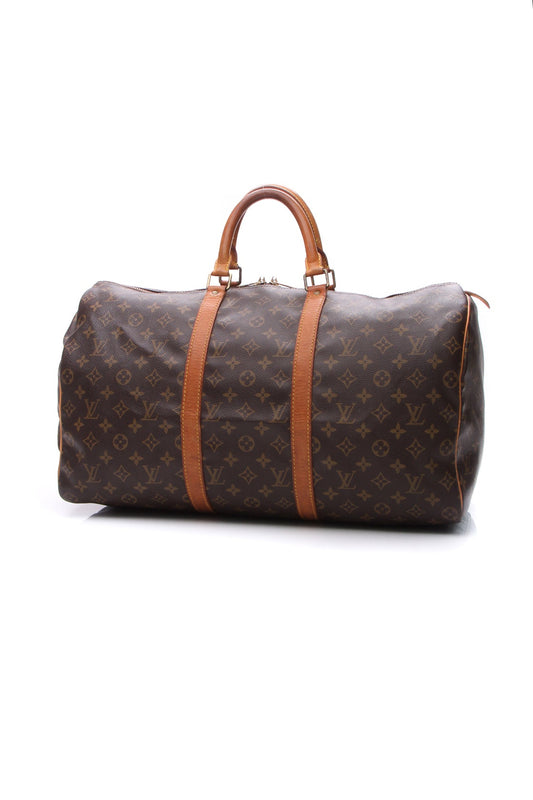Vintage Keepall 50 Travel Bag - Monogram