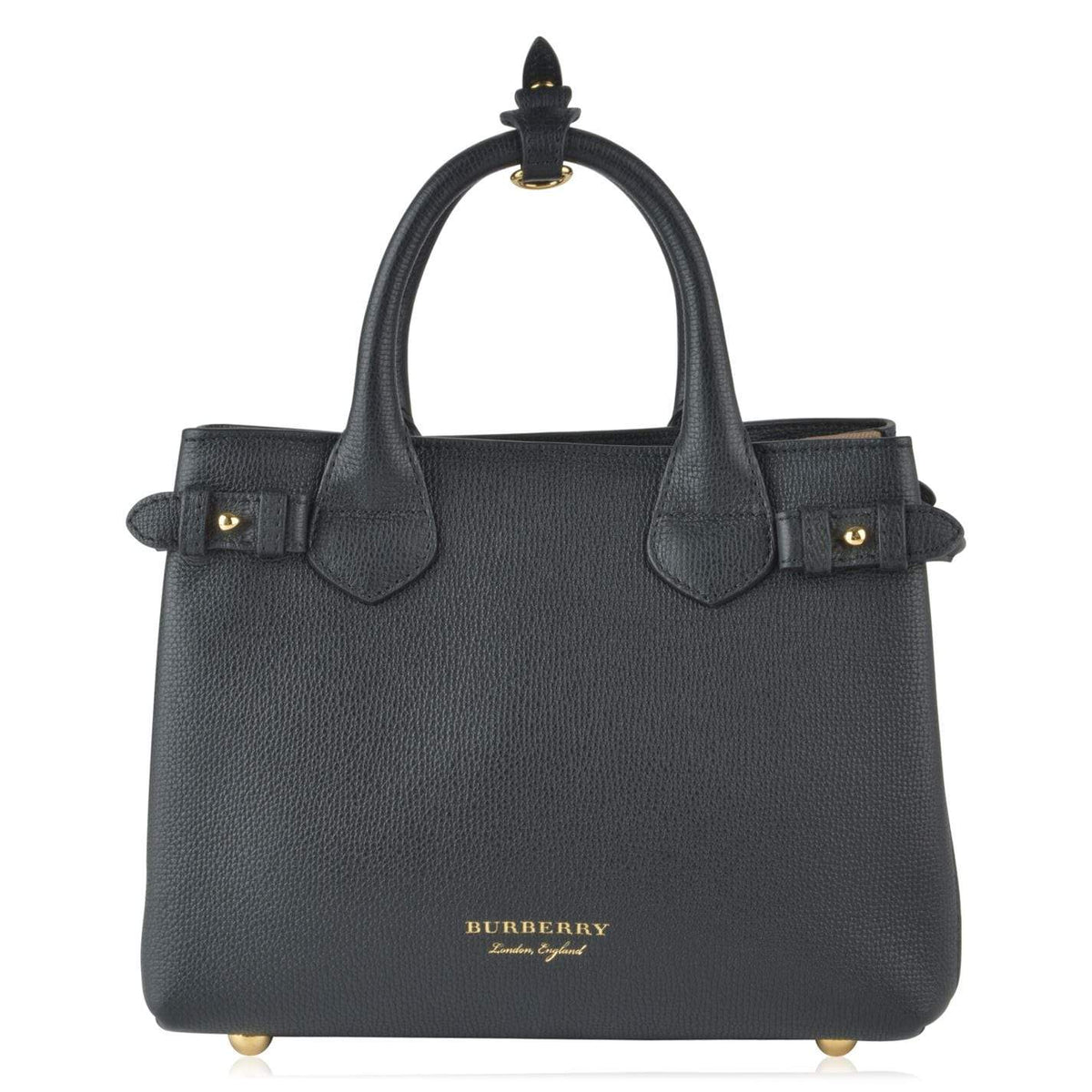 Medium House Check Baby Banner Tote Black