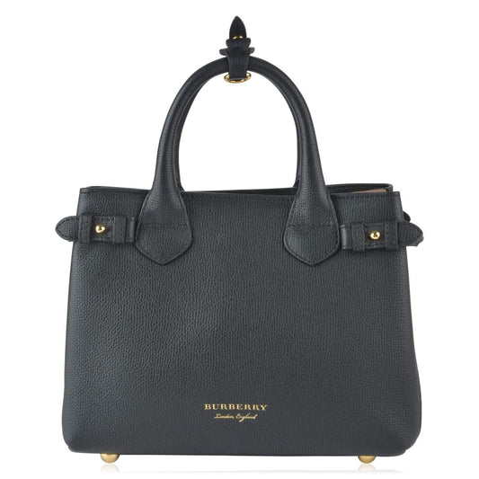 Medium House Check Baby Banner Tote Black