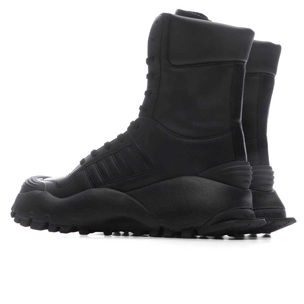 Adidas Originals x Willy Chavarria Forum Boot - Core Black/Core Black/Carbon
