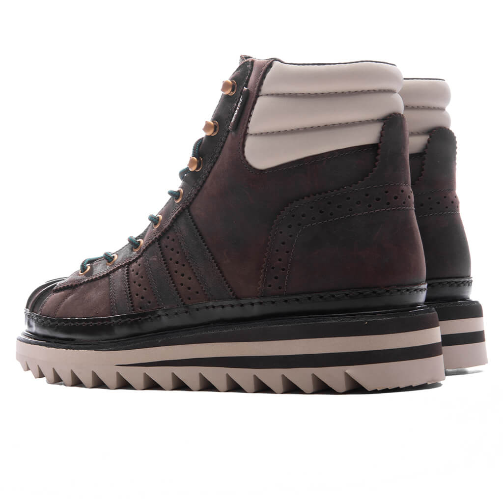 Adidas x CLOT Pro Model By Edison Chen - Dark Brown/Wonder Beige