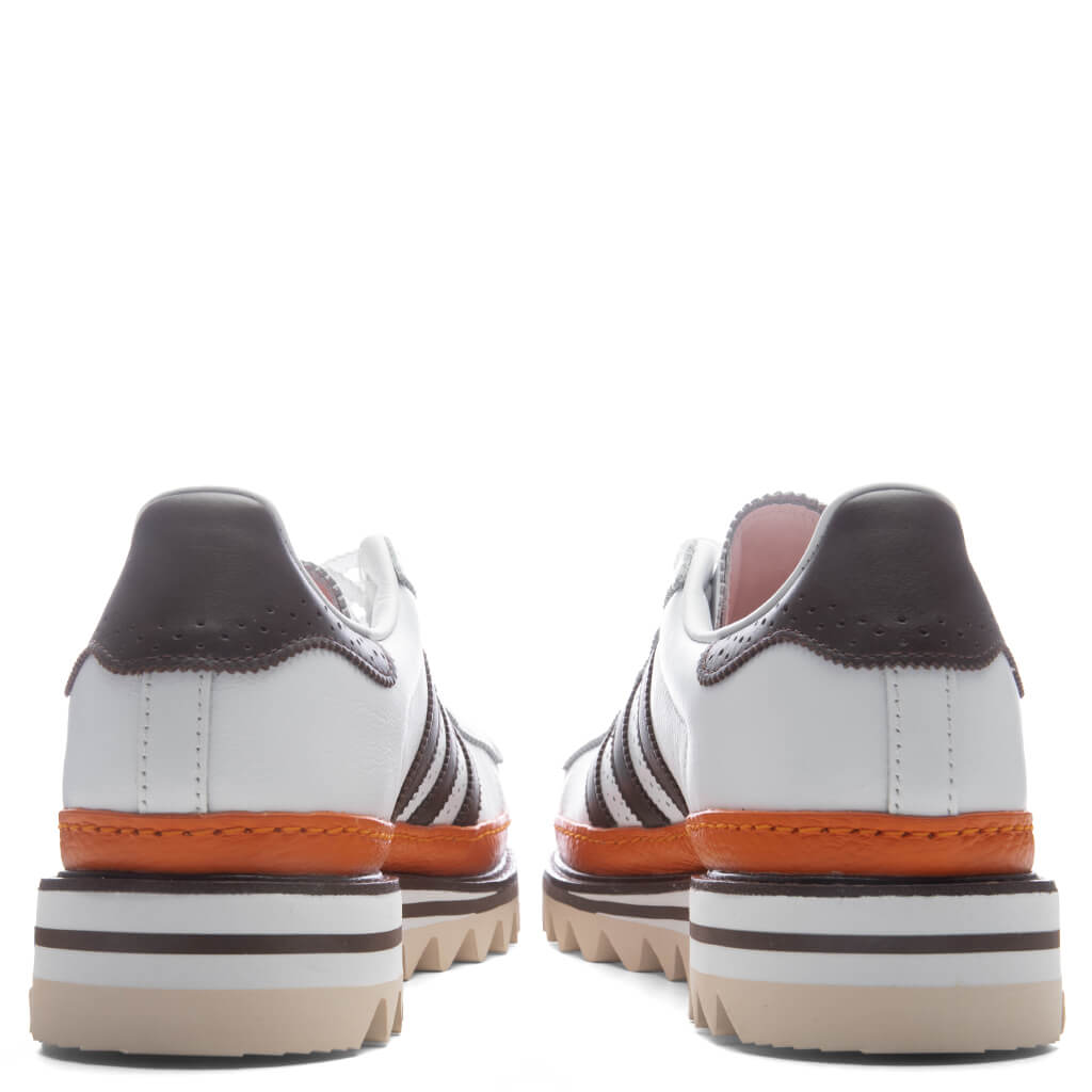 Adidas Originals x CLOT by Edison Chen Superstar 'Coffee' - Footwear White/Coffee/Unity Orange