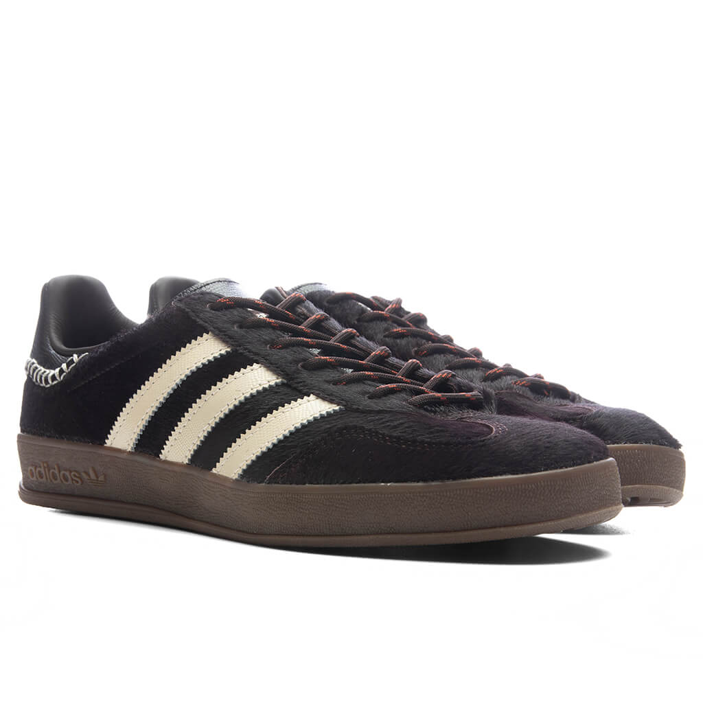 Adidas Originals x Wales Bonner Gazelle Pony - Aurora Coffee/Wonder White/Core Black