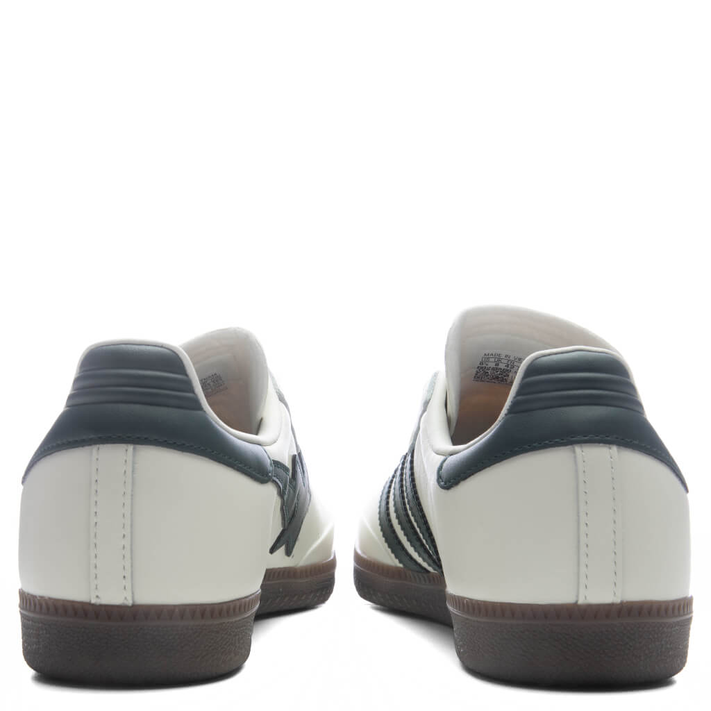 Adidas x BAPE Samba - Off White/Shadow Green/Gum