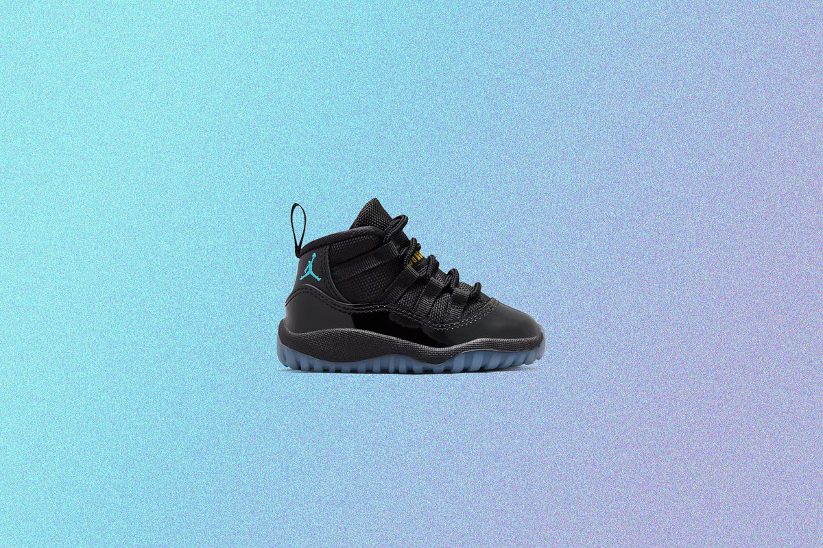 Air Jordan 11 Retro 'Gamma' (TD) - Black/Gamma Blue/Varsity Maize