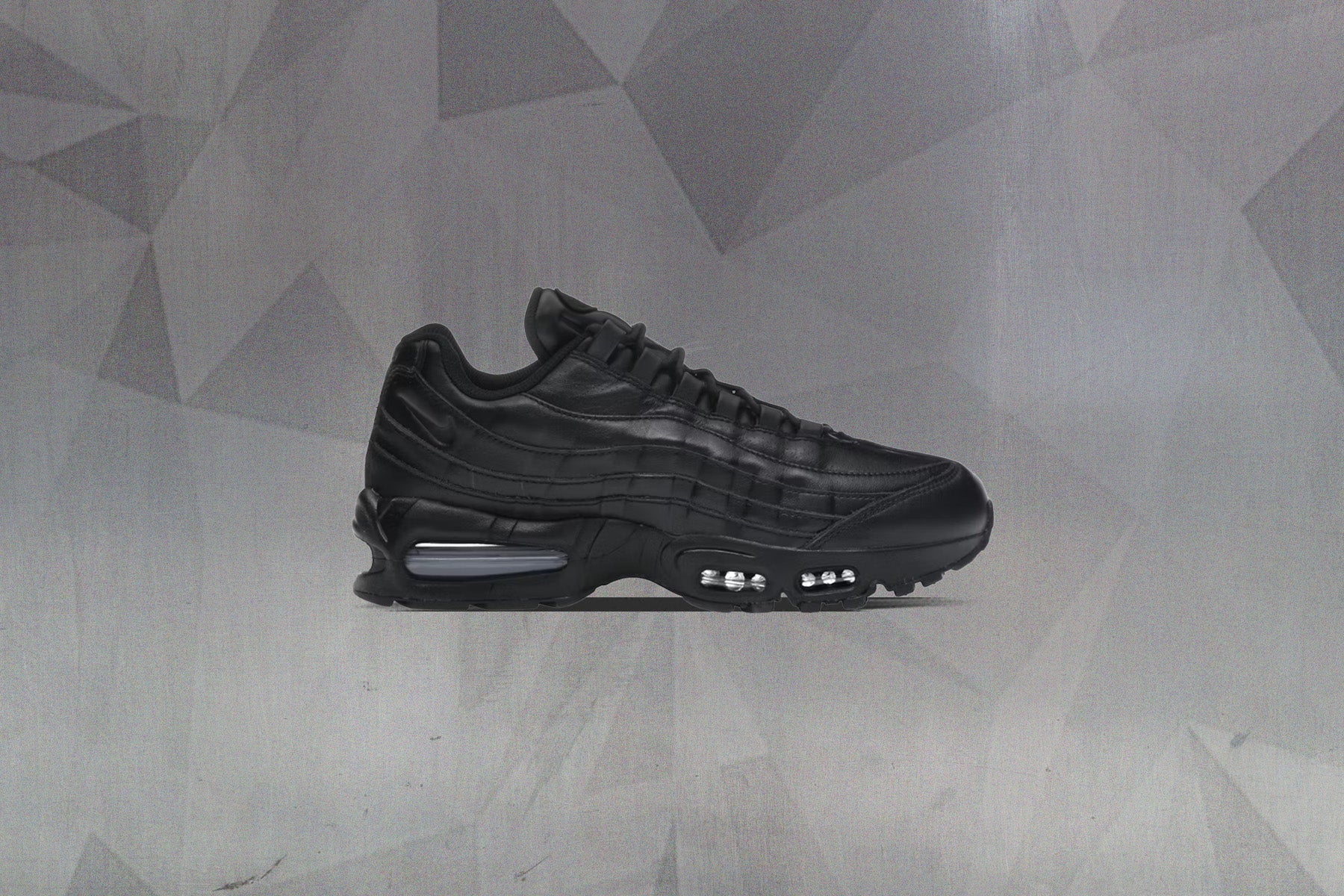 Air Max 95 Big Bubble Leather - Black/Black/Black