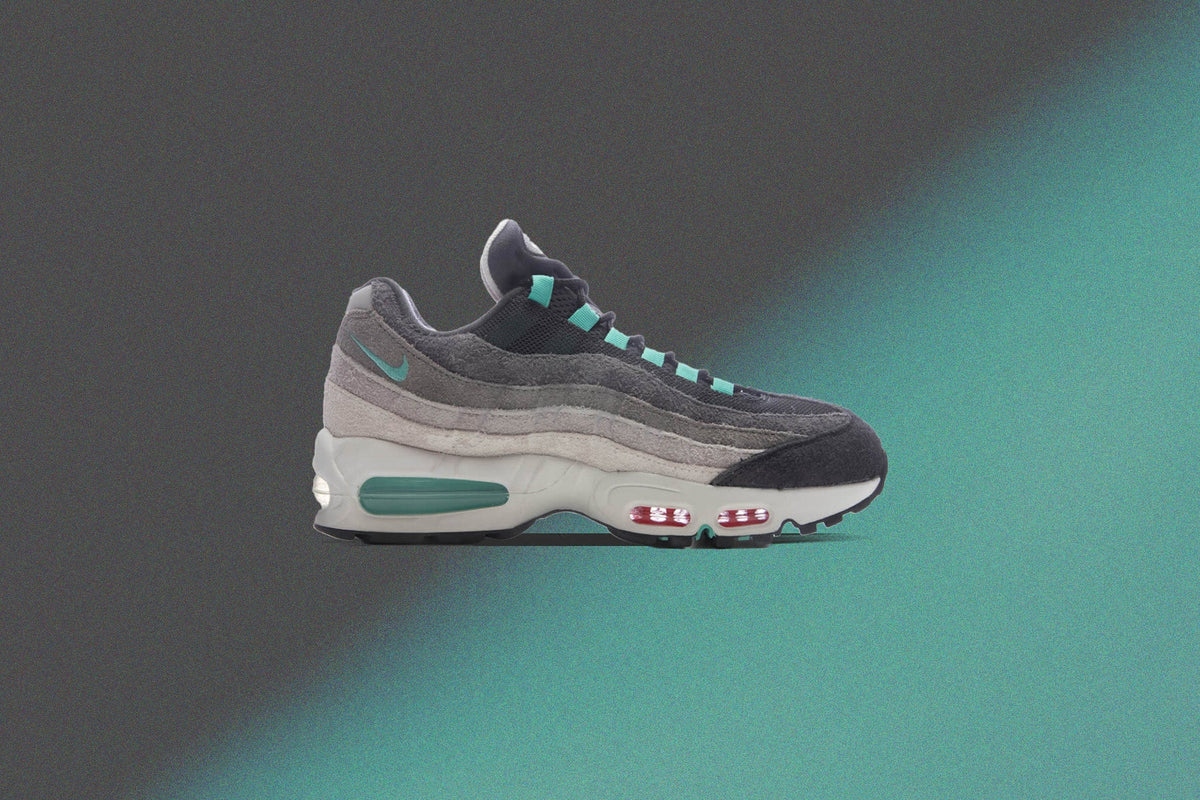 Air Max 95 Big Bubble 'Greedy' - Hyper Turq/Volt/Solar Red