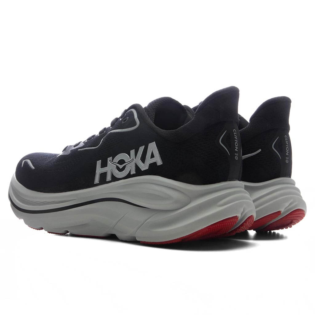 Clifton 10 - Black/Silver