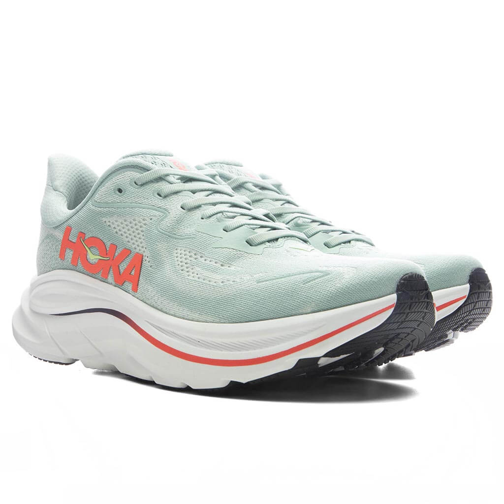 Clifton 10 - Sage/Neon Flame