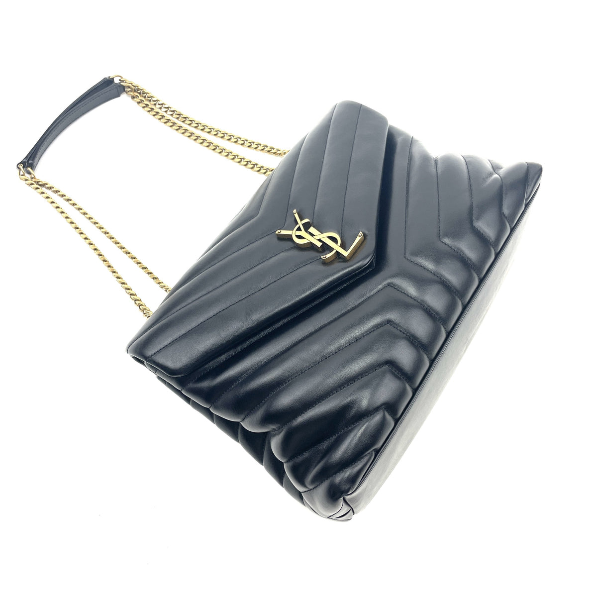 SAINT LAURENT Medium Lou Lou Black
