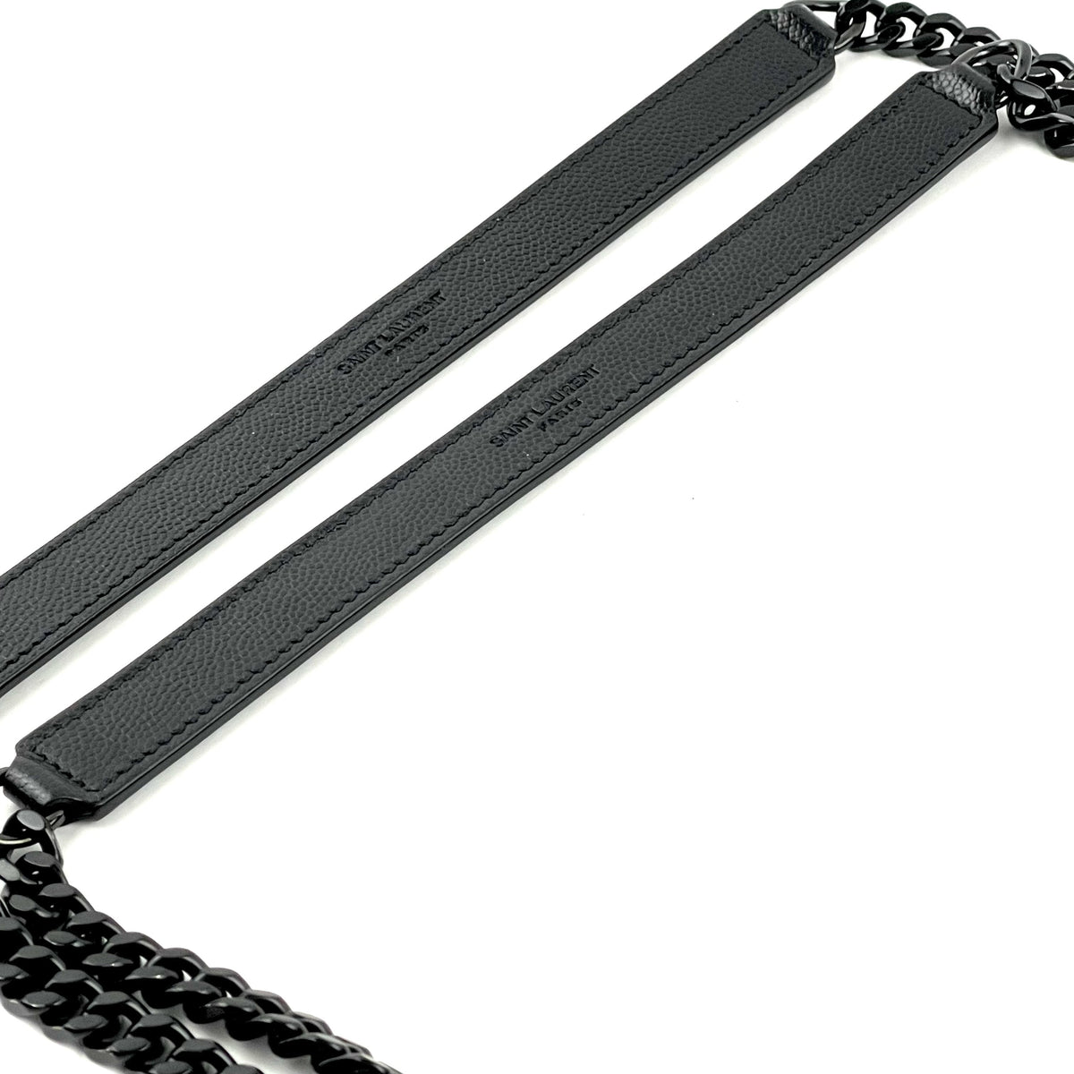 SAINT LAURENT Lg Triquilt Monogram Matelasse Envelope Bag