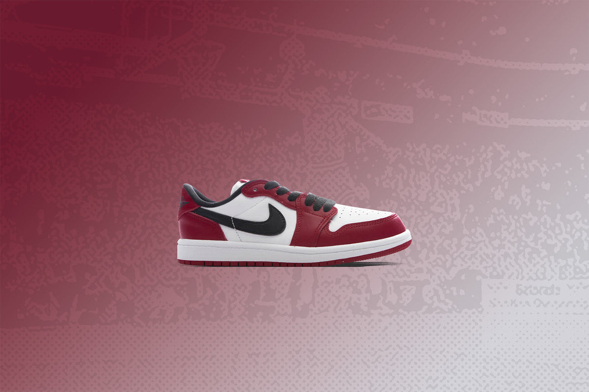 Air Jordan 1 Retro Low OG 'Chicago' (PS) - Varsity Red/Black/Summit White