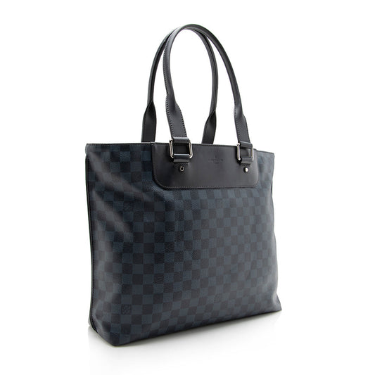Louis Vuitton Damier Cobalt Voyage Tote (SHF-14656)