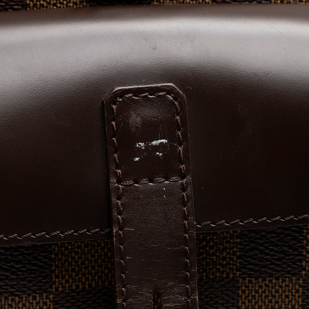 Louis Vuitton Damier Ebene Manosque GM Tote (SHF-18161)