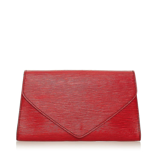 Louis Vuitton Epi Art Deco Clutch (SHG-27984)