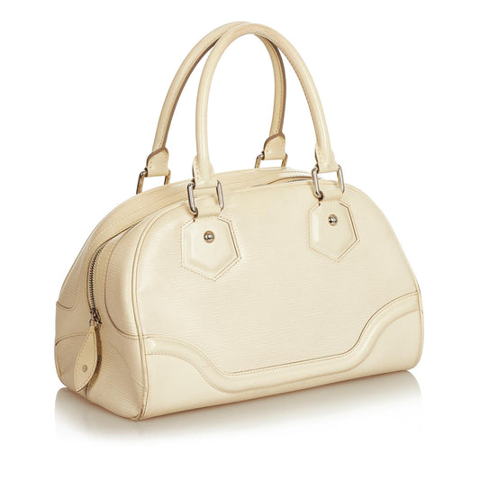Louis Vuitton Epi Bowling Montaigne PM (SHG-25350)
