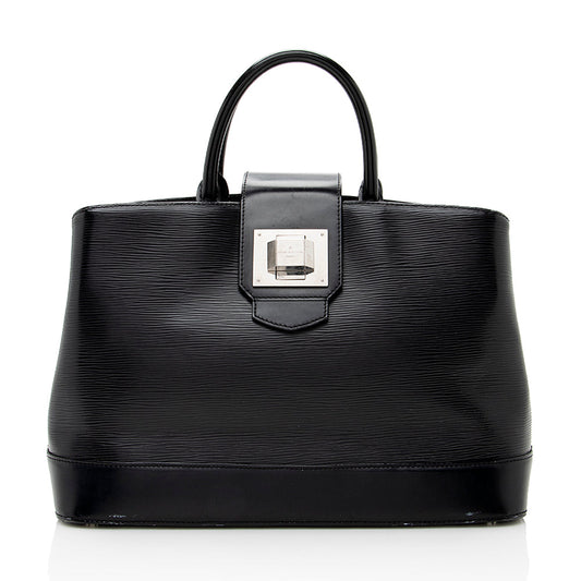 Louis Vuitton Epi Leather Mirabeau GM Satchel (SHF-17567)