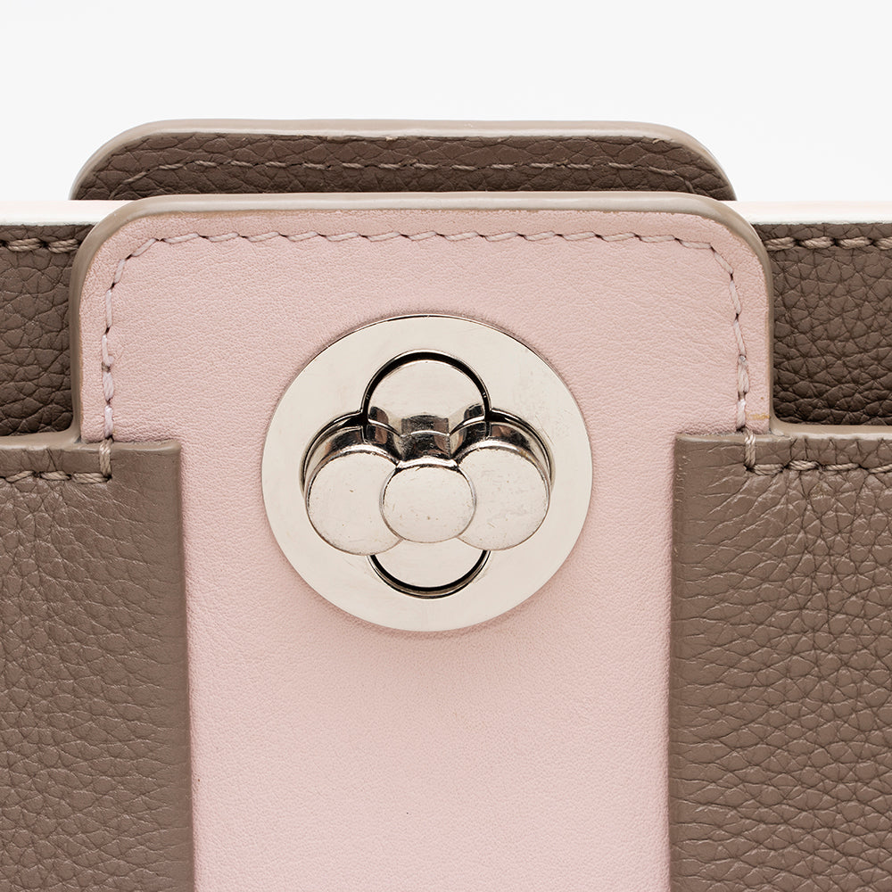 Louis Vuitton Leather Astrid Top Handle Satchel (SHF-16824)