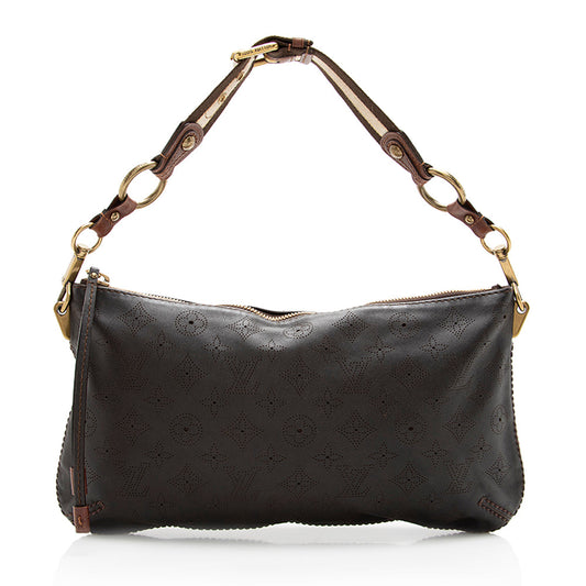 Louis Vuitton Limited Edition Leather Monogram Onatah Pochette Shoulder Bag (SHF-18351)