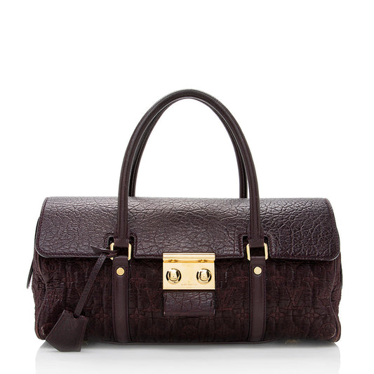 Louis Vuitton Limited Edition Leather Monogram Volupte Beaute Bag (SHF-18004)