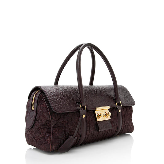 Louis Vuitton Limited Edition Leather Monogram Volupte Beaute Bag (SHF-18004)