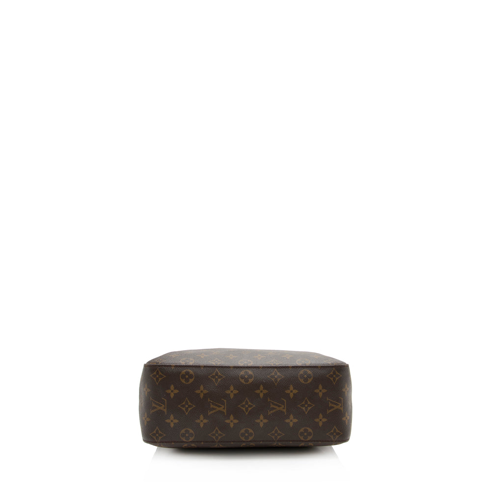 Louis Vuitton Monogram Canvas Looping GM Shoulder Bag (SHF-15767)