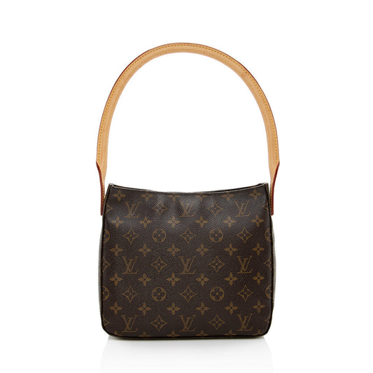 Louis Vuitton Monogram Canvas Looping MM Shoulder Bag (SHF-17160)