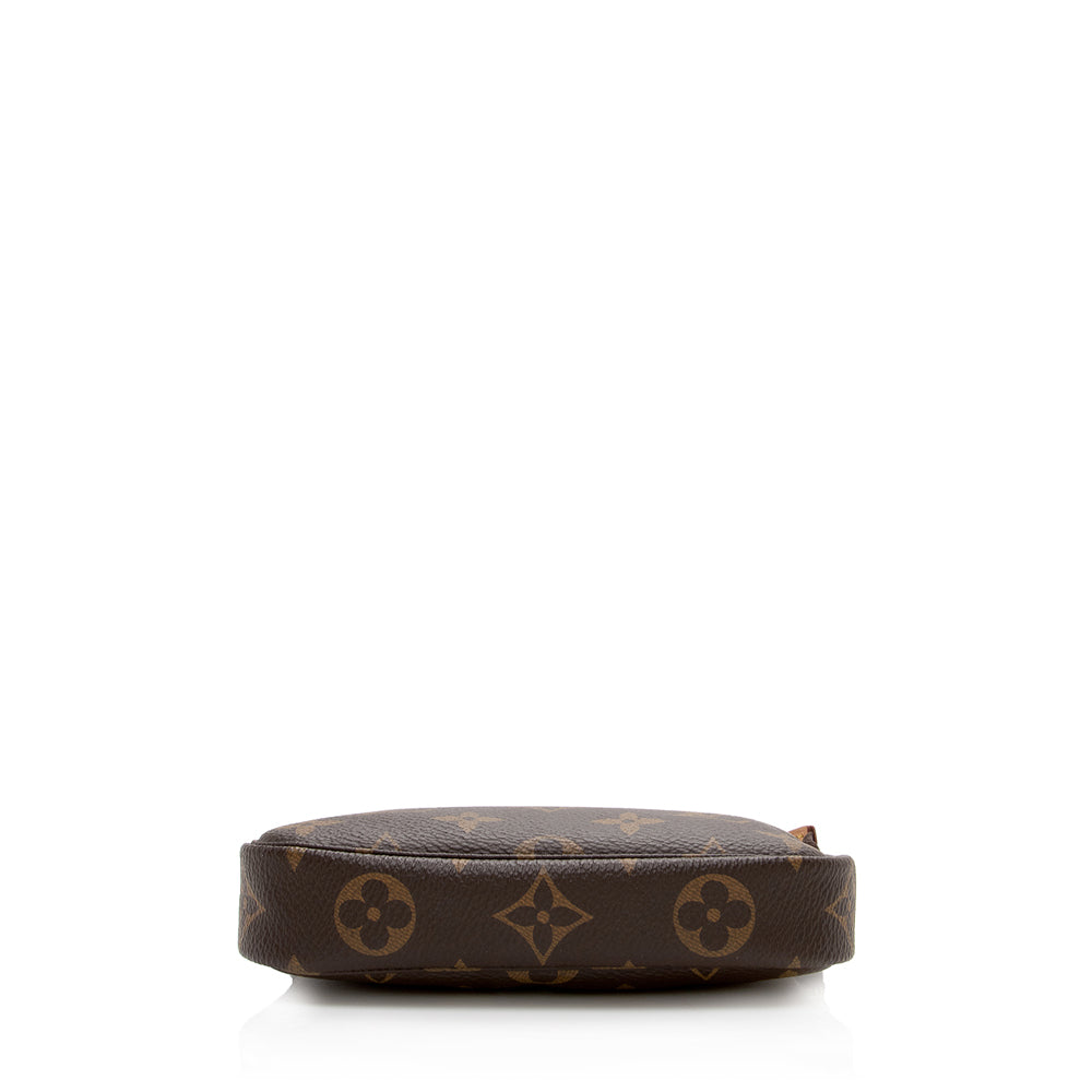 Louis Vuitton Monogram Canvas Mini Pochette Accessoires (SHF-17030)