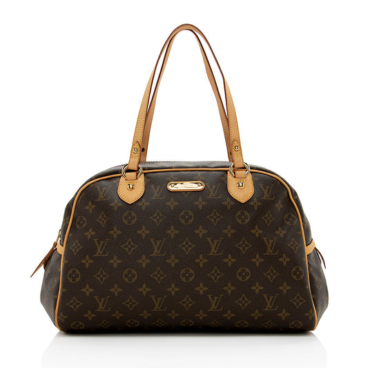 Louis Vuitton Monogram Canvas Montorgueil GM Shoulder Bag (SHF-15149)