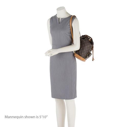 Louis Vuitton Vintage Monogram Canvas Montsouris MM Backpack (SHF-15905)