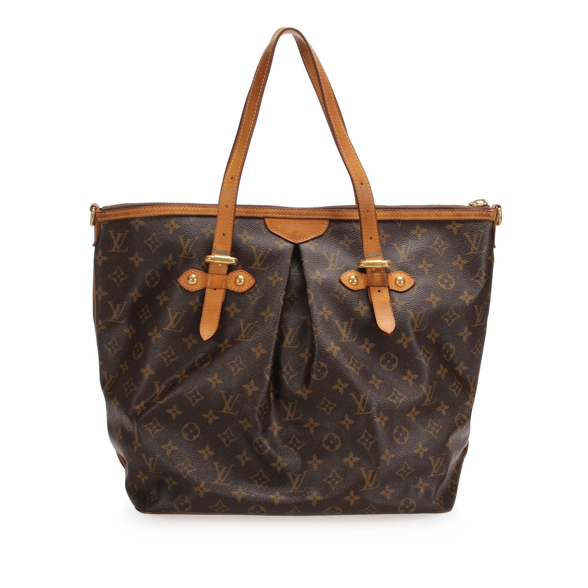 Louis Vuitton Monogram Canvas Palermo GM Tote (SHG-13395)