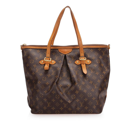 Louis Vuitton Monogram Canvas Palermo GM Tote (SHG-13395)