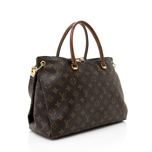 Louis Vuitton Monogram Canvas Pallas Satchel (SHF-18420)