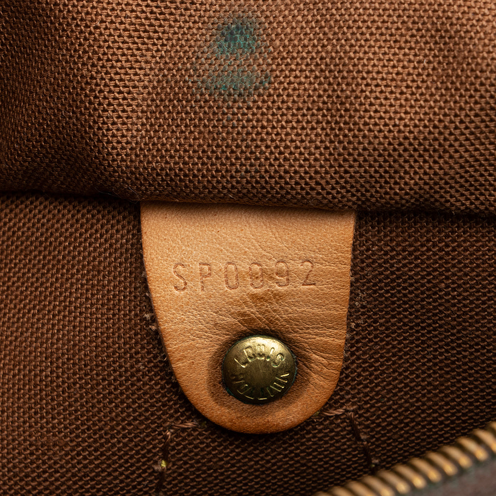 Louis Vuitton Monogram Canvas Speedy 25 Satchel - FINAL SALE (SHF-14608)