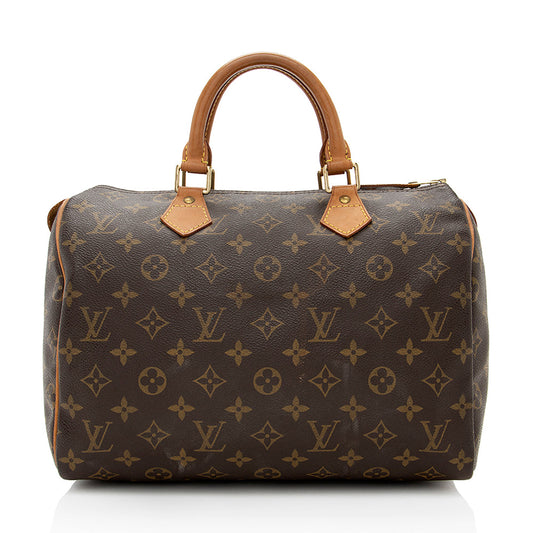 Louis Vuitton Vintage Monogram Canvas Speedy 30 (SHF-18250)