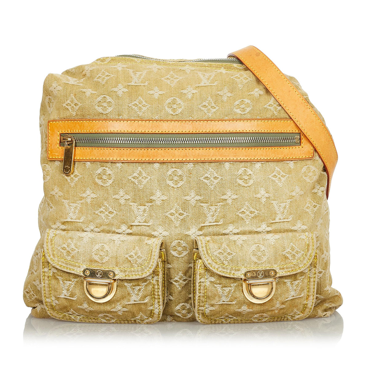 Louis Vuitton Monogram Denim Baggy GM (SHG-24268)